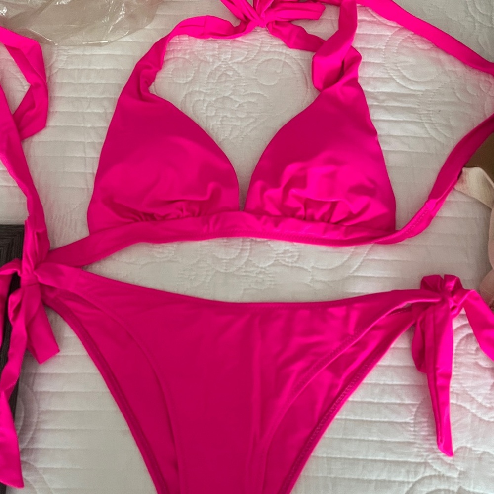 Vibrant Pink Bikini Set